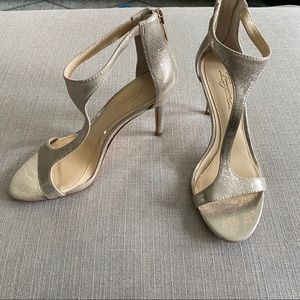 Vince Camuto Metallic High Heel Sandals